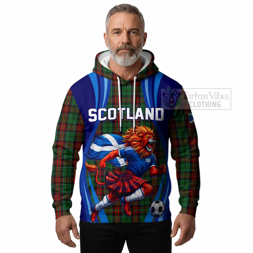 Walker Scotland Football Tartan Hoodie Lion Mascot Go Scottish