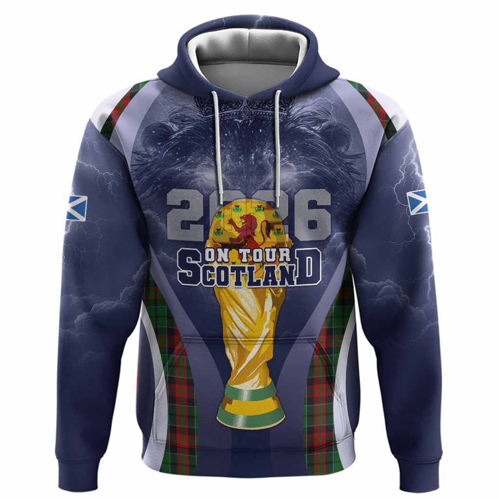 Walker Scotland Football Tartan Hoodie Scotland On Tour Trophy Style
