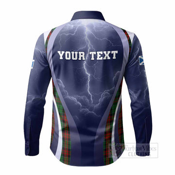Walker Scotland Football Tartan Long Sleeve Button Shirts Scotland On Tour Trophy Style