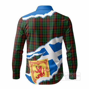 Walker Scotland Football Tartan Long Sleeve Button Shirts We'll Be Coming