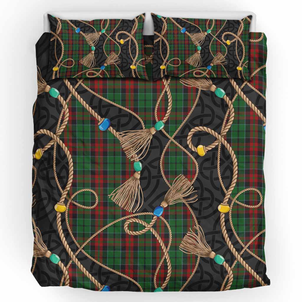 Walker Scottish Tartan Twisted Ropes Stylized Bedding Set UK Bedding Set UK King 91*87 inch - Tartan Vibes Clothing
