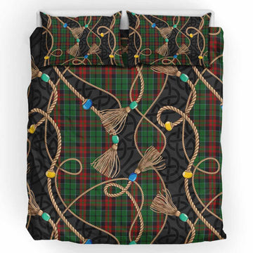 Walker Scottish Tartan Twisted Ropes Stylized Bedding Set UK Bedding Set UK King 91*87 inch - Tartan Vibes Clothing