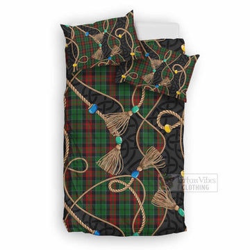 Walker Scottish Tartan Twisted Ropes Stylized Bedding Set UK Bedding Set UK Double 79*79 inch - Tartan Vibes Clothing