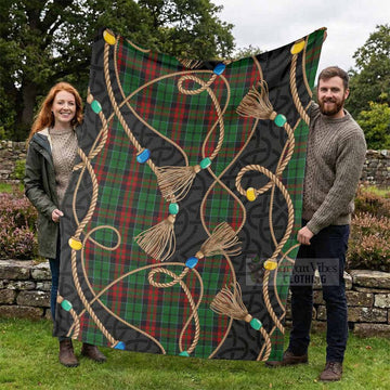 Walker Scottish Tartan Twisted Ropes Stylized Blanket - Tartan Vibes Clothing