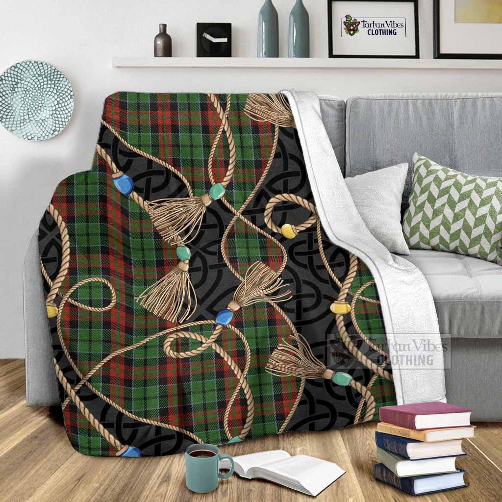Walker Scottish Tartan Twisted Ropes Stylized Blanket - Tartan Vibes Clothing