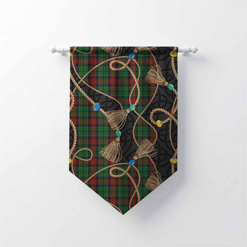 Walker Scottish Tartan Twisted Ropes Stylized Gonfalon