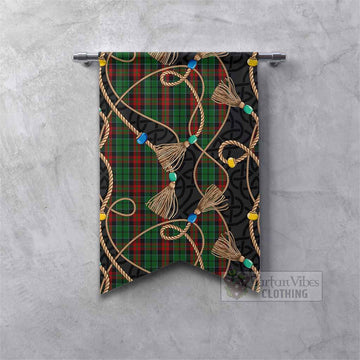 Walker Scottish Tartan Twisted Ropes Stylized Gonfalon