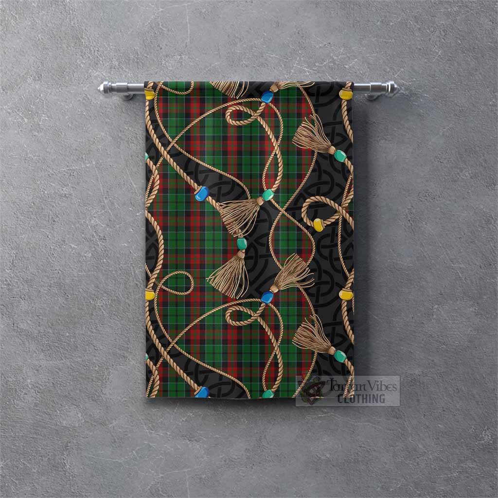 Walker Scottish Tartan Twisted Ropes Stylized Gonfalon Rectangle - Tartan Vibes Clothing