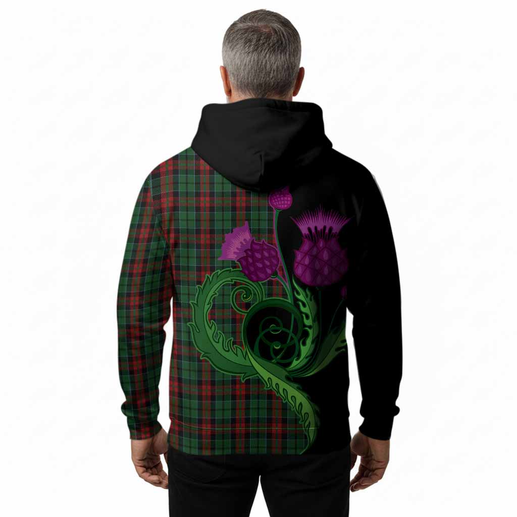 Walker Tartan Hoodie Traditional Scottish Thistle