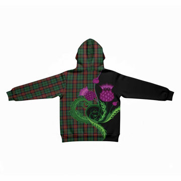 Walker Tartan Kid Hoodie Traditional Scottish Thistle