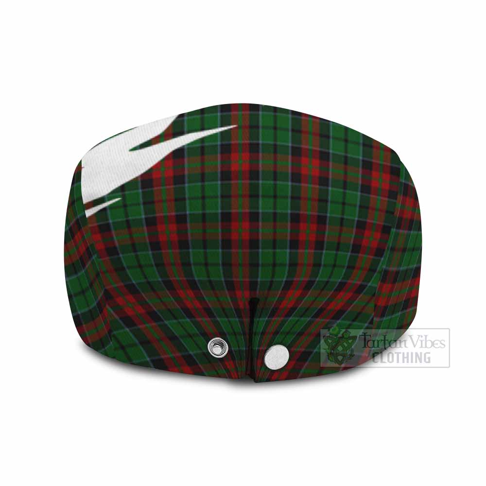 Walker Tartan Loch Ness Monster Scottish Heritage Art Flat Cap, Jeff Cap