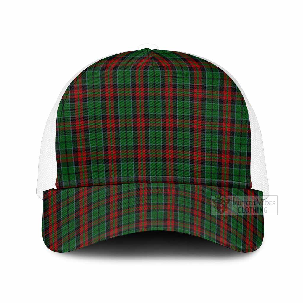 Walker Tartan Mesh Trucker Cap One Size (Adjustable) White - Tartan Vibes Clothing