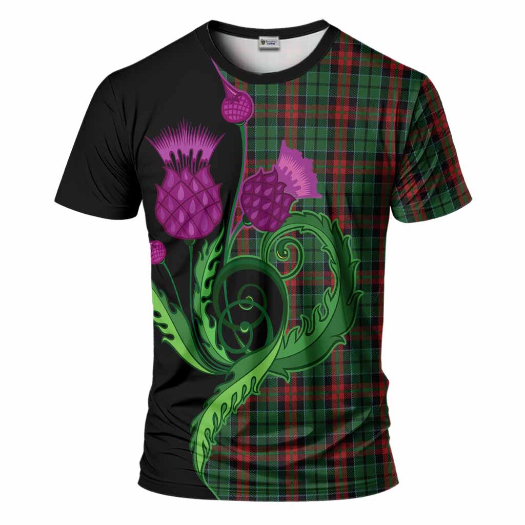 Walker Tartan T-Shirt Traditional Scottish Thistle