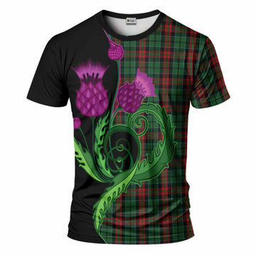 Walker Tartan T-Shirt Traditional Scottish Thistle