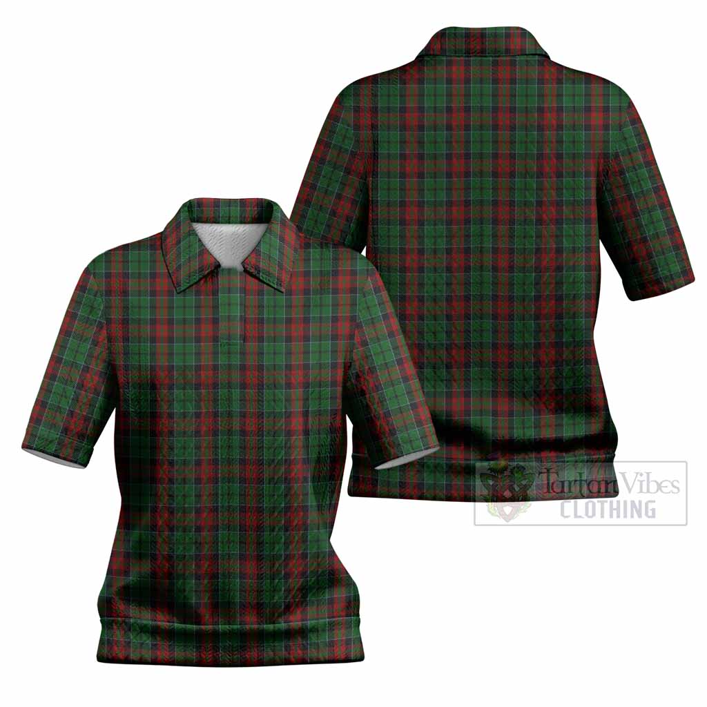 Walker Tartan Women’s Polo Sweater Top