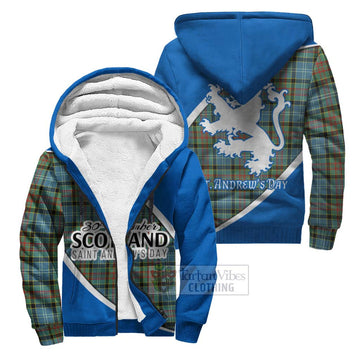 Walkinshaw Family Crest Tartan Sherpa Hoodie Celebrate Saint Andrew's Day in Style Unisex S - Tartan Vibes Clothing