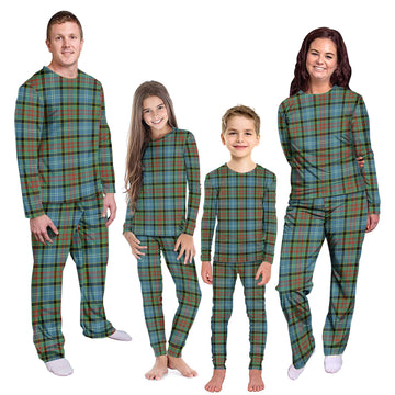 Walkinshaw Tartan Pajamas Family Set Kid - Tartan Vibes Clothing