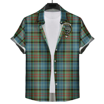 Walkinshaw Tartan Hawaiian Shirt with Family Crest Kid - Tartan Vibes Clothing