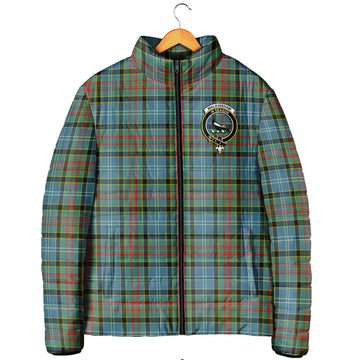 Walkinshaw Tartan Padded Jacket with Family Crest