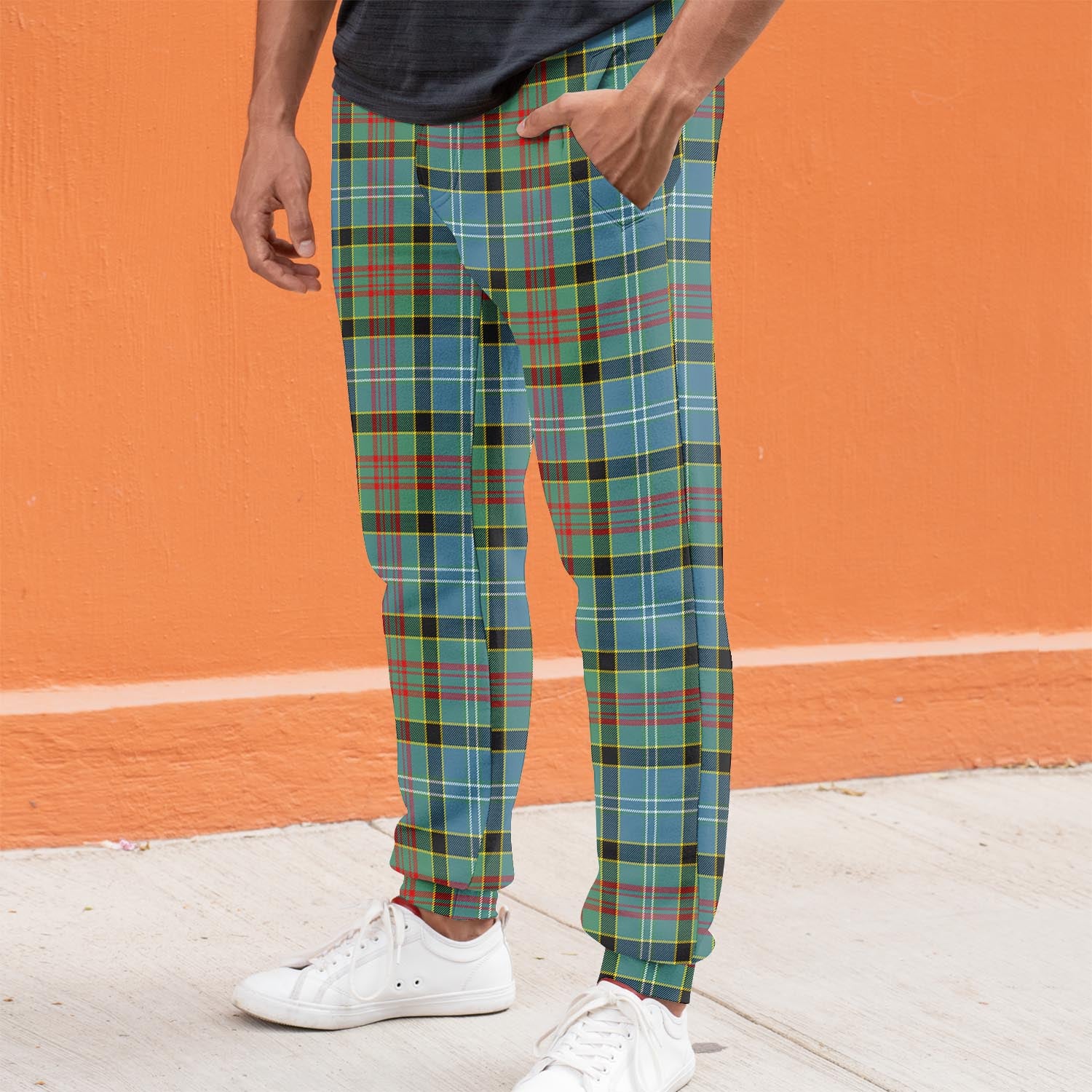 Walkinshaw Tartan Joggers Pants S - Tartan Vibes Clothing
