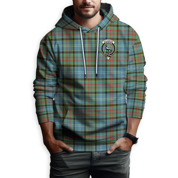 Walkinshaw Tartan Hoodie with Family Crest