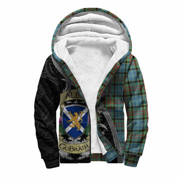 Walkinshaw Tartan Family Crest Sherpa Hoodie Lion Rampant Royal Thistle Shield Celtic Inspired Unisex S - Tartan Vibes Clothing