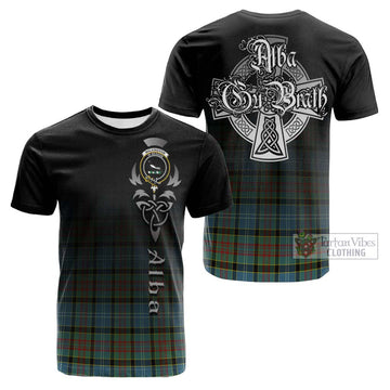 Walkinshaw Tartan Cotton T-shirt Featuring Alba Gu Brath Family Crest Celtic Inspired Kid's Shirt - Tartan Vibes Clothing