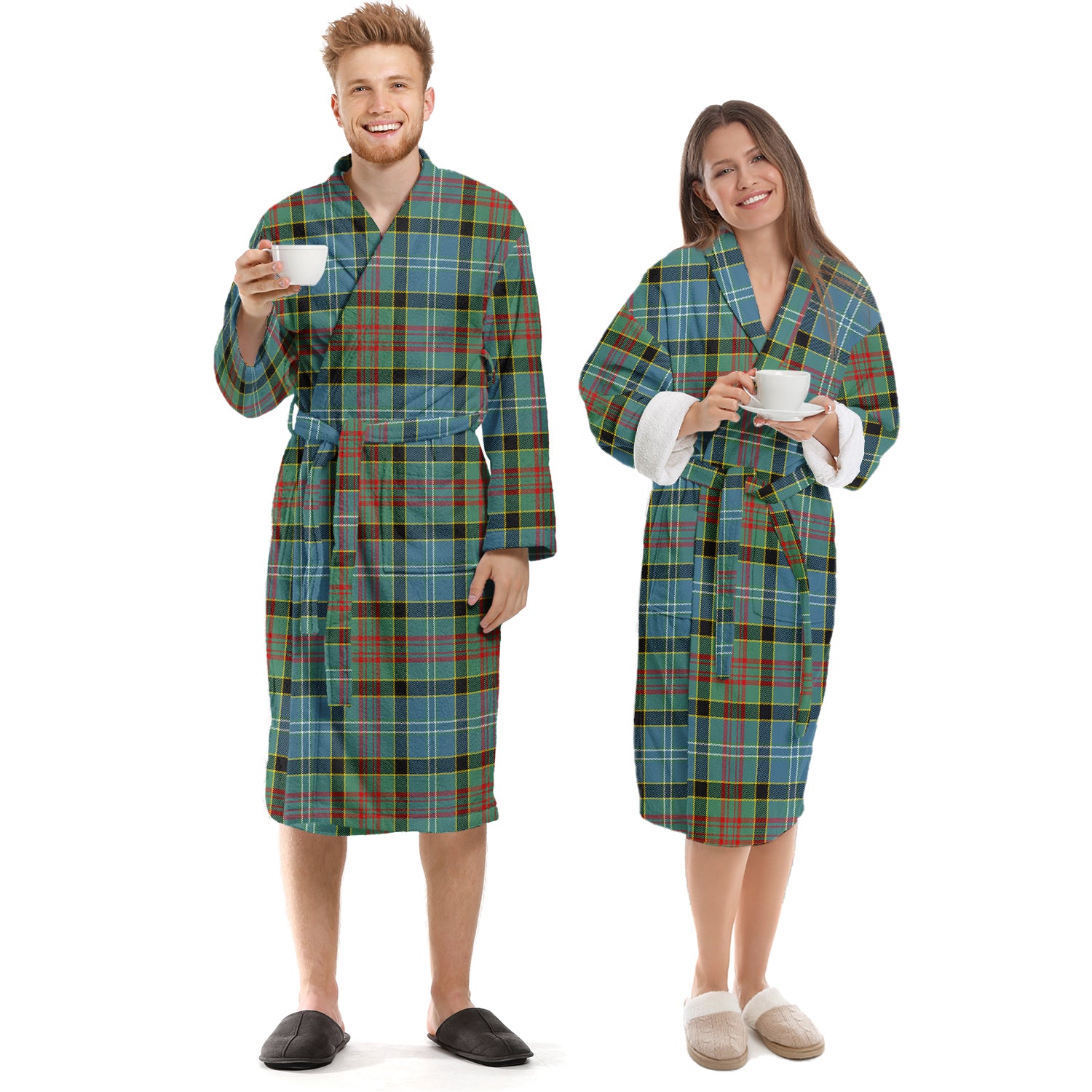 Walkinshaw Tartan Bathrobe Unisex S - Tartan Vibes Clothing
