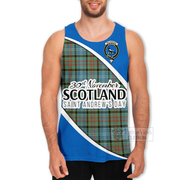Walkinshaw Family Crest Tartan Men's Tank Top Celebrate Saint Andrew's Day in Style Men - Tartan Vibes Clothing