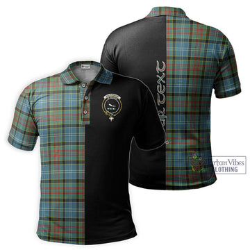 Walkinshaw Tartan Polo Shirt with Family Crest and Half Of Me Style Kid - Tartan Vibes Clothing
