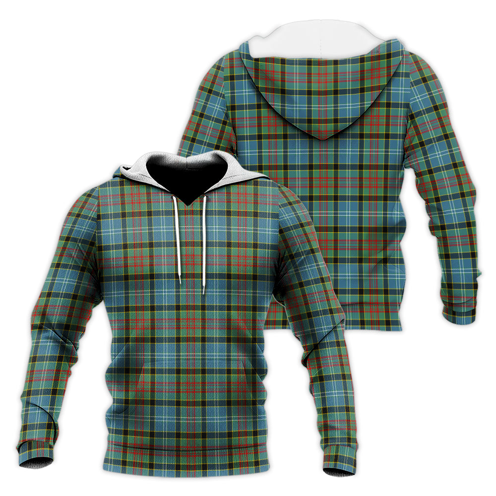 Walkinshaw Tartan Knitted Hoodie Unisex - Tartan Vibes Clothing