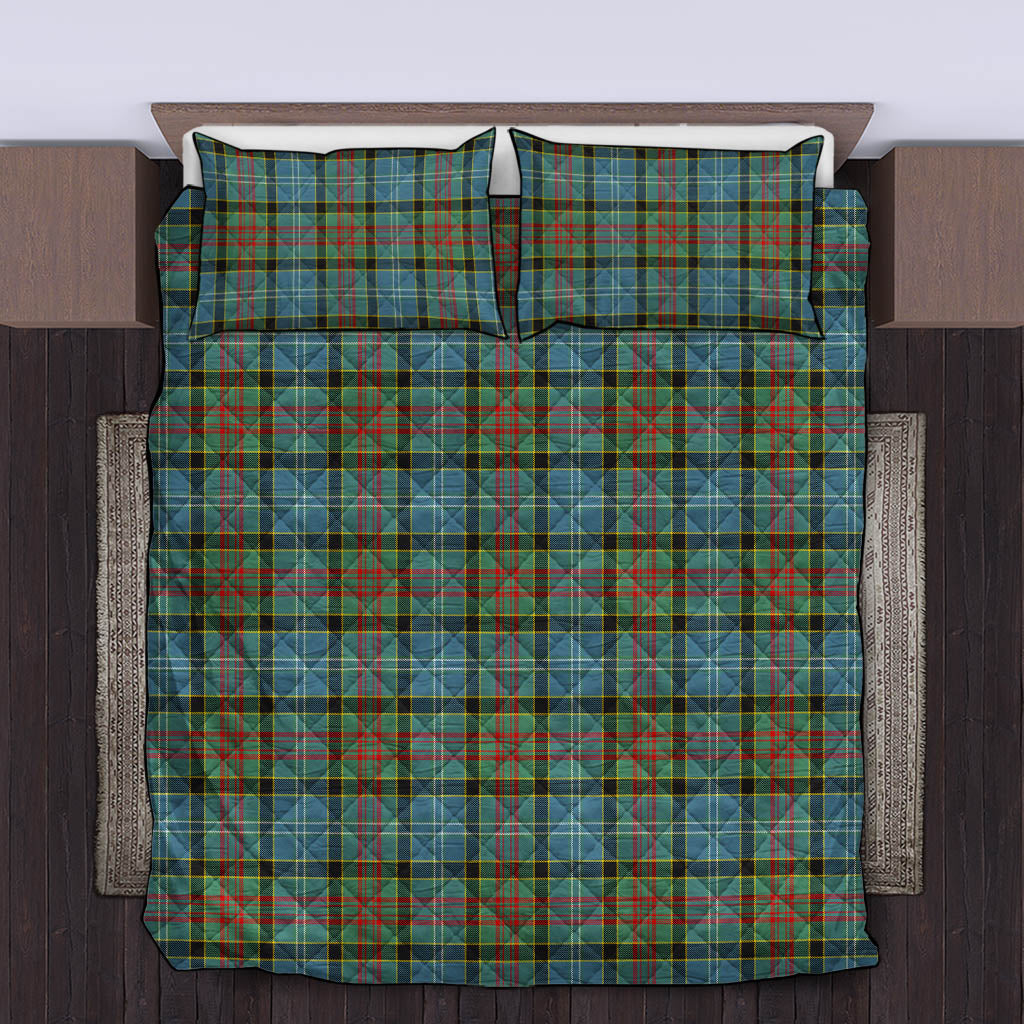 Walkinshaw Tartan Quilt Bed Set King - Tartan Vibes Clothing