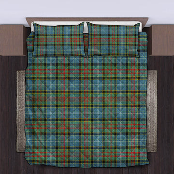 Walkinshaw Tartan Quilt Bed Set King - Tartan Vibes Clothing