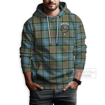 Walkinshaw Tartan Hoodie with Family Crest Celtic Skull Style - Tartan Vibes Clothing