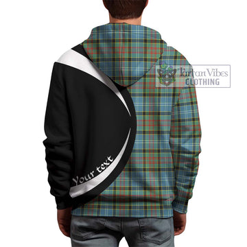 Walkinshaw Tartan Hoodie with Family Crest Circle Style - Tartan Vibes Clothing