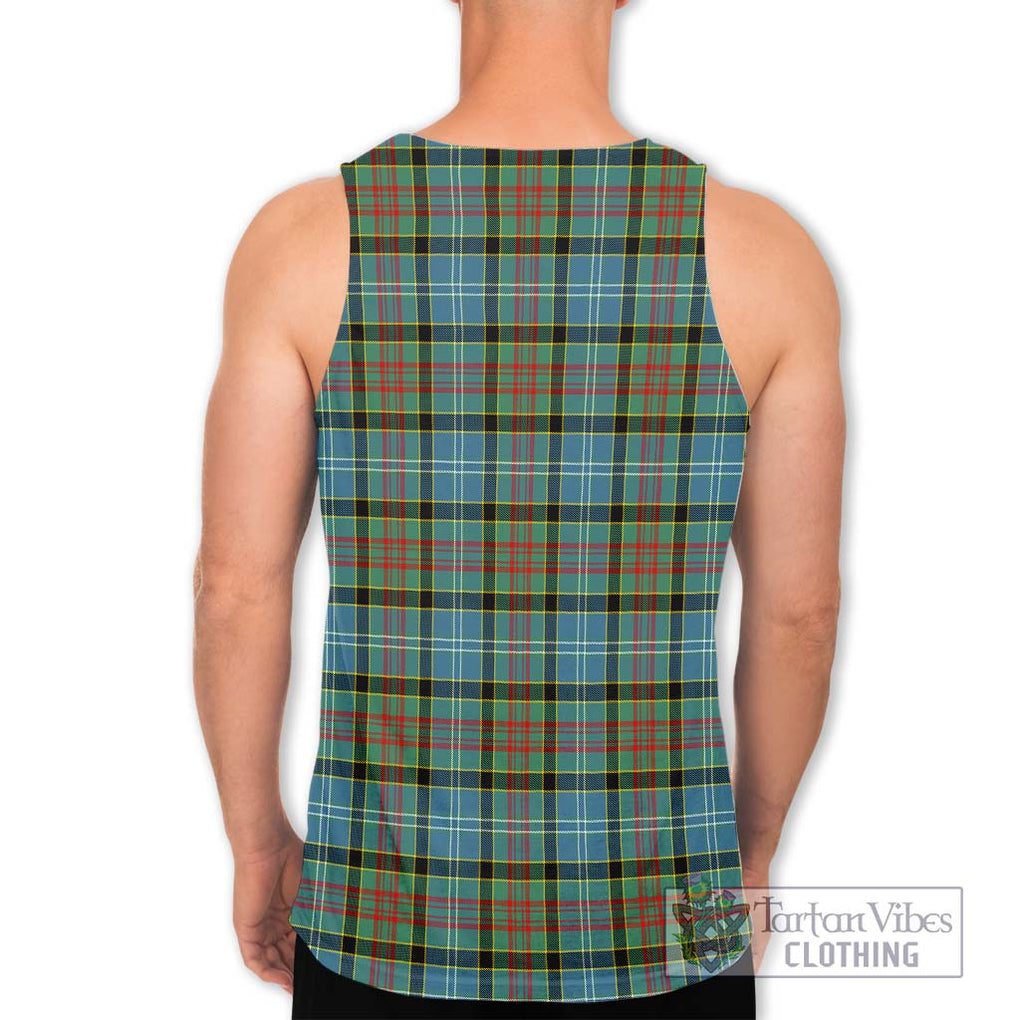 Walkinshaw Tartan Men's Tank Top with Family Crest DNA In Me Style - Tartan Vibes Clothing