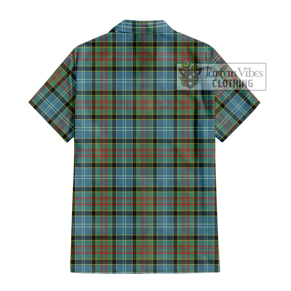 Walkinshaw Tartan Hawaiian Shirt with Family Crest DNA In Me Style - Tartan Vibes Clothing