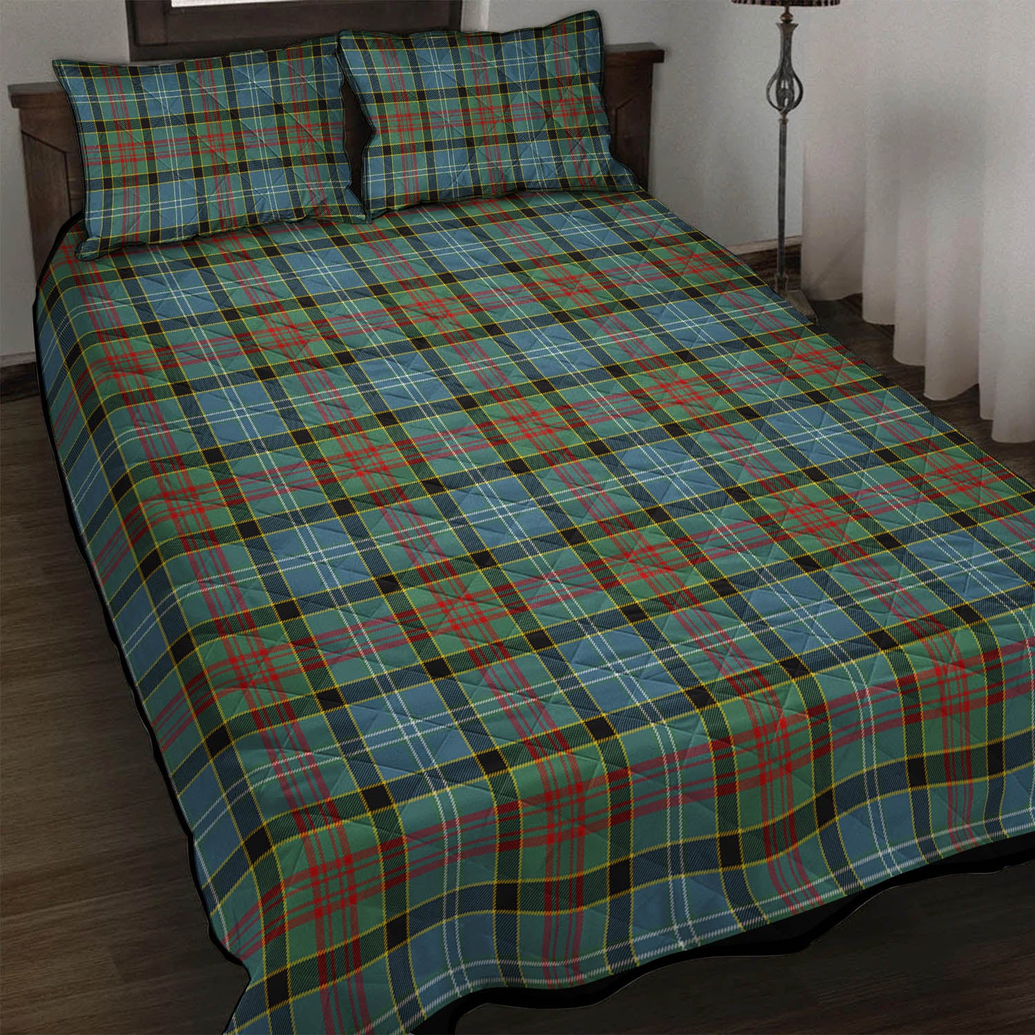 Walkinshaw Tartan Quilt Bed Set - Tartan Vibes Clothing