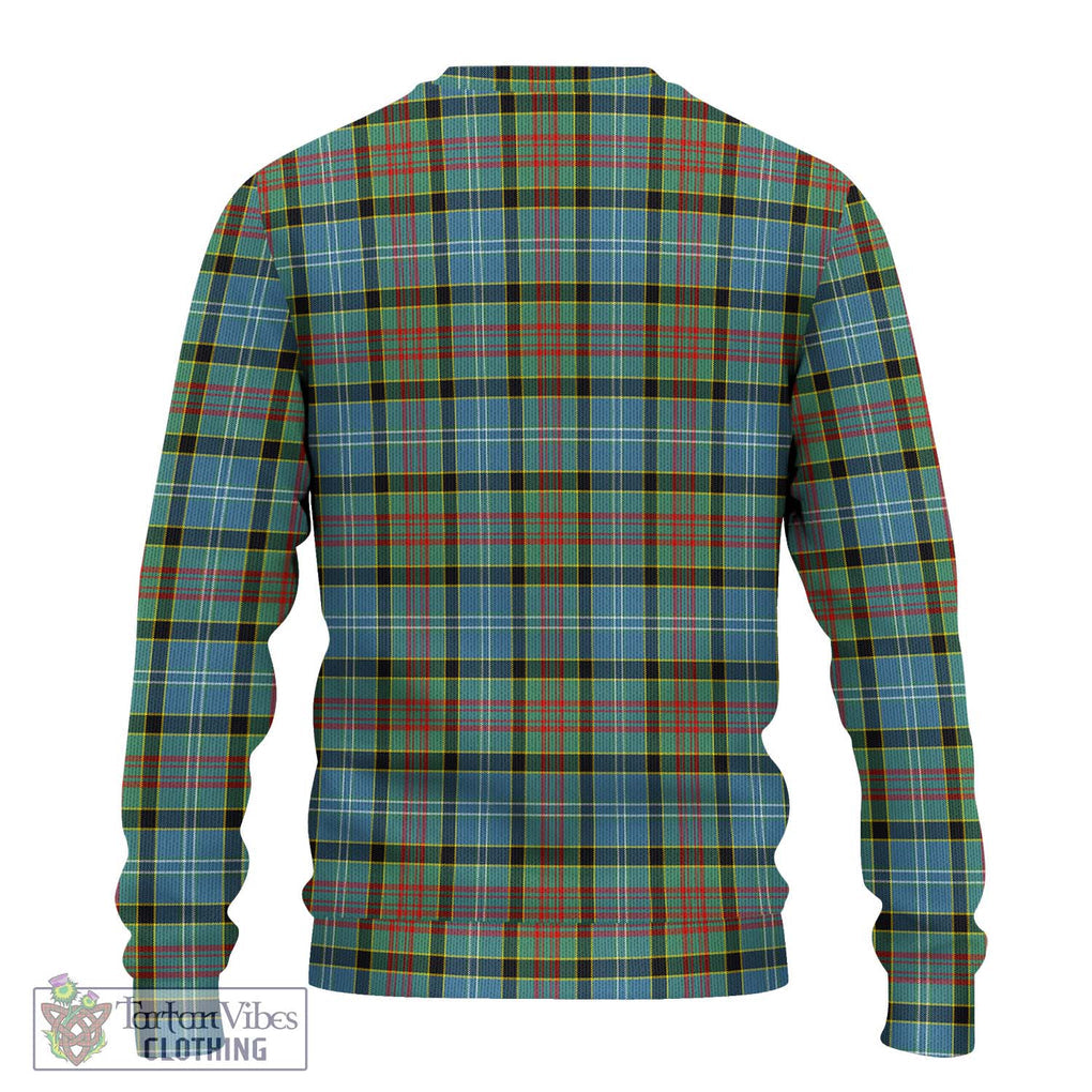 Walkinshaw Tartan Ugly Sweater with Family Crest DNA In Me Style - Tartan Vibes Clothing