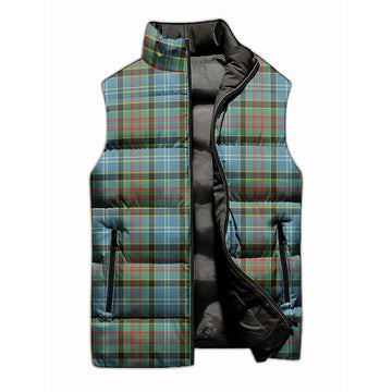 Walkinshaw Tartan Sleeveless Puffer Jacket Unisex M - Tartan Vibes Clothing