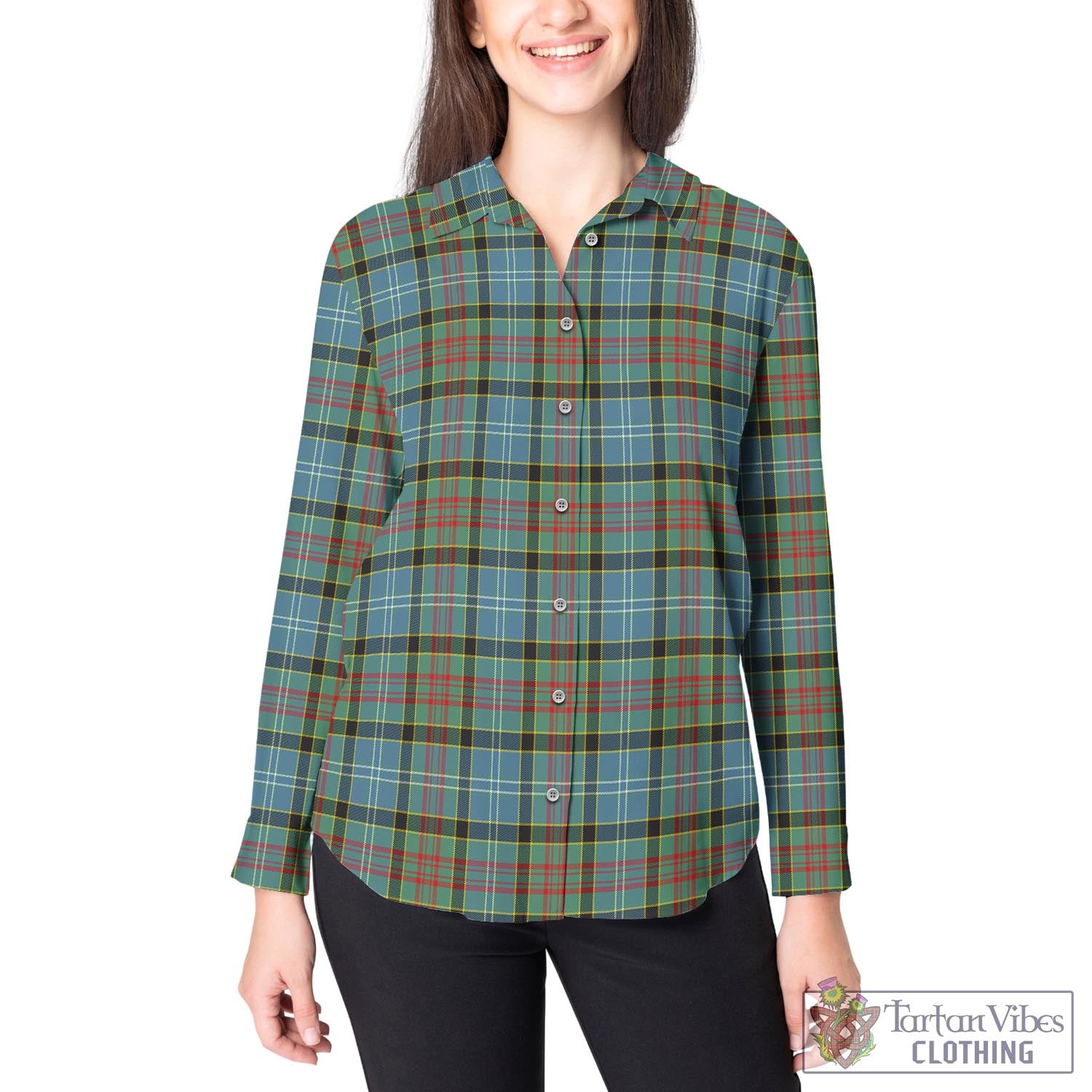 Walkinshaw Tartan Women's Casual Shirt - Tartan Vibes Clothing