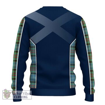 Walkinshaw Tartan Ugly Sweater with Family Crest and Lion Rampant Vibes Sport Style - Tartan Vibes Clothing