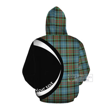 Walkinshaw Tartan Cotton Hoodie with Family Crest Circle Style Pullover Hoodie - Tartan Vibes Clothing