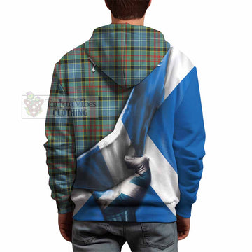 Walkinshaw Tartan Hoodie with Family Crest Scotland Patriotic Style - Tartan Vibes Clothing