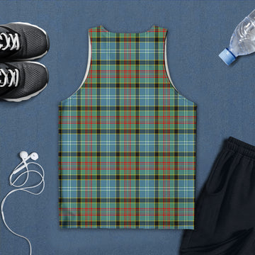 Walkinshaw Tartan Mens Tank Top with Family Crest - Tartan Vibes Clothing