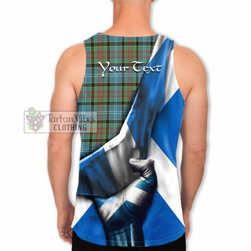 Walkinshaw Tartan Men's Tank Top with Family Crest Scotland Patriotic Style - Tartan Vibes Clothing