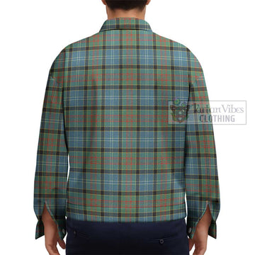 Walkinshaw Tartan Unisex Lapel Cotton Jacket - Tartan Vibes Clothing