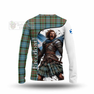 Tartan Vibes Clothing Walkinshaw Crest Tartan Long Sleeve T-Shirt Inspired by the Freedom of Scottish Warrior