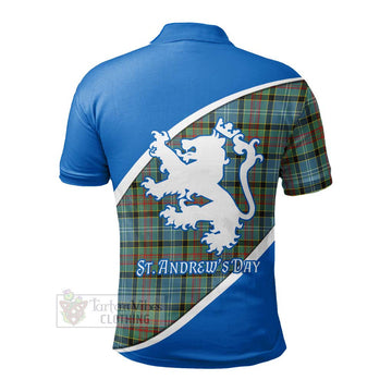 Walkinshaw Family Crest Tartan Polo Shirt Celebrate Saint Andrew's Day in Style - Tartan Vibes Clothing