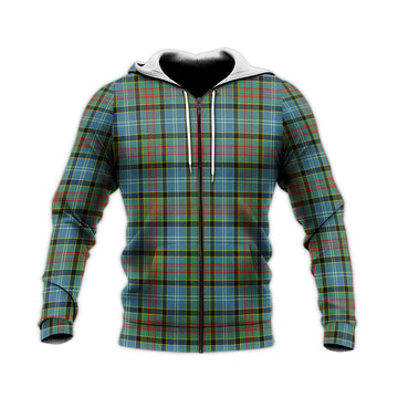 Walkinshaw Tartan Knitted Hoodie - Tartan Vibes Clothing